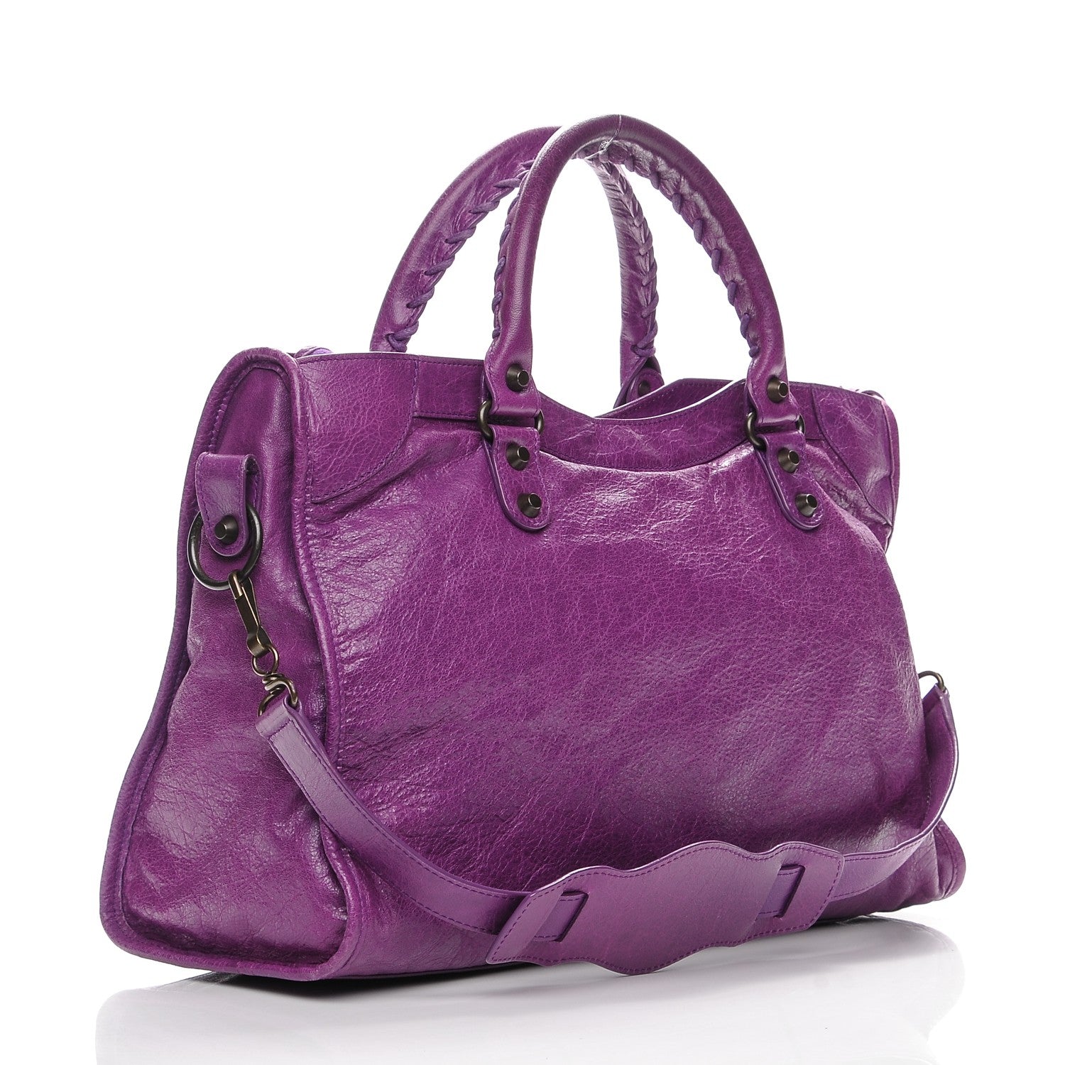 Balenciaga Agneau Classic Hardware City Ultraviolet 3 of 7