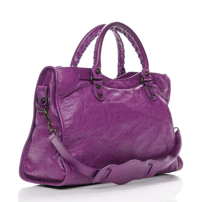 Balenciaga Agneau Classic Hardware City Ultraviolet 3 of 7