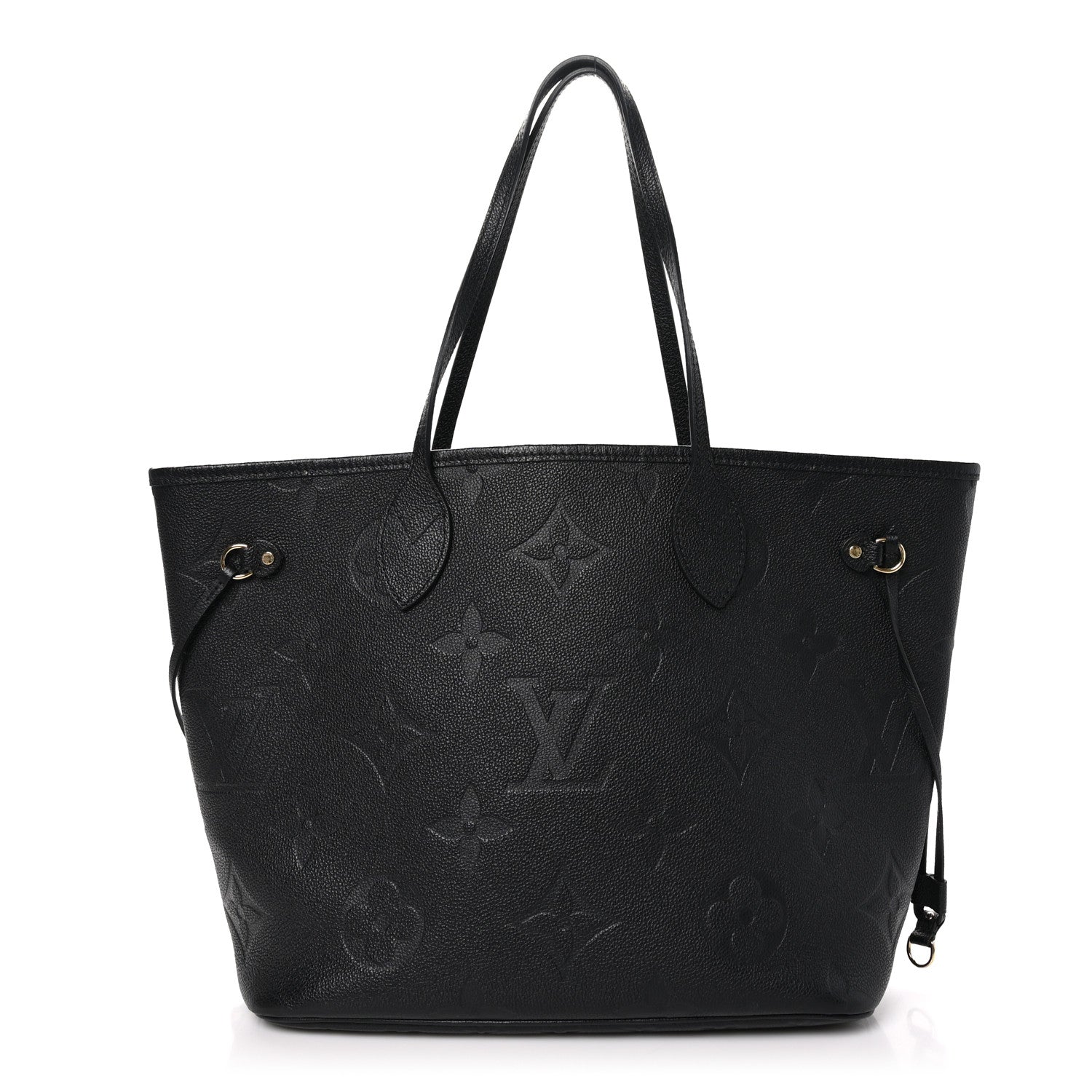 Louis Vuitton Empreinte Monogram Giant Neverfull MM Black 1 of 9