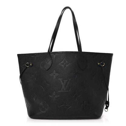 Louis Vuitton Empreinte Monogram Giant Neverfull MM Black 1 of 9