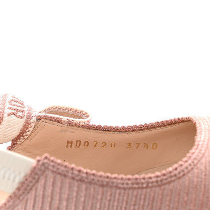 Christian Dior Laminated Cotton Ribbon Embroidered J'Adior Slingback 65mm Pumps 37.5 Rose Des Ve 8 of 9