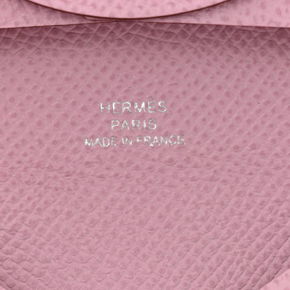 Hermes Epsom Bastia Coin Purse Mauve Sylvestre 6 of 8