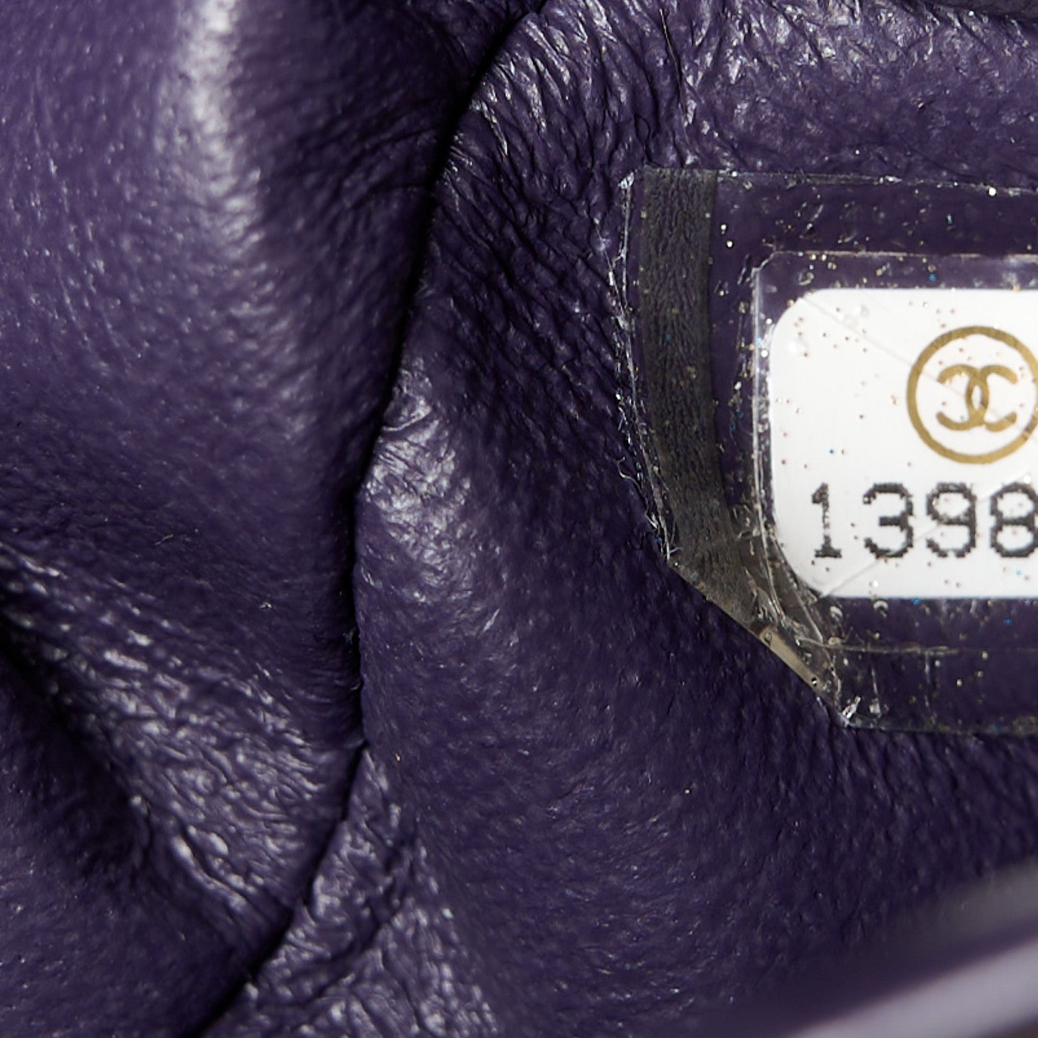 Chanel Patent Calfskin Quilted Mini Square Flap Purple 8 of 13