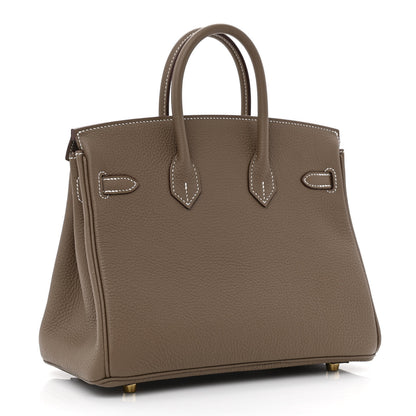 Hermes Togo Birkin 25 Etoupe 4 of 12