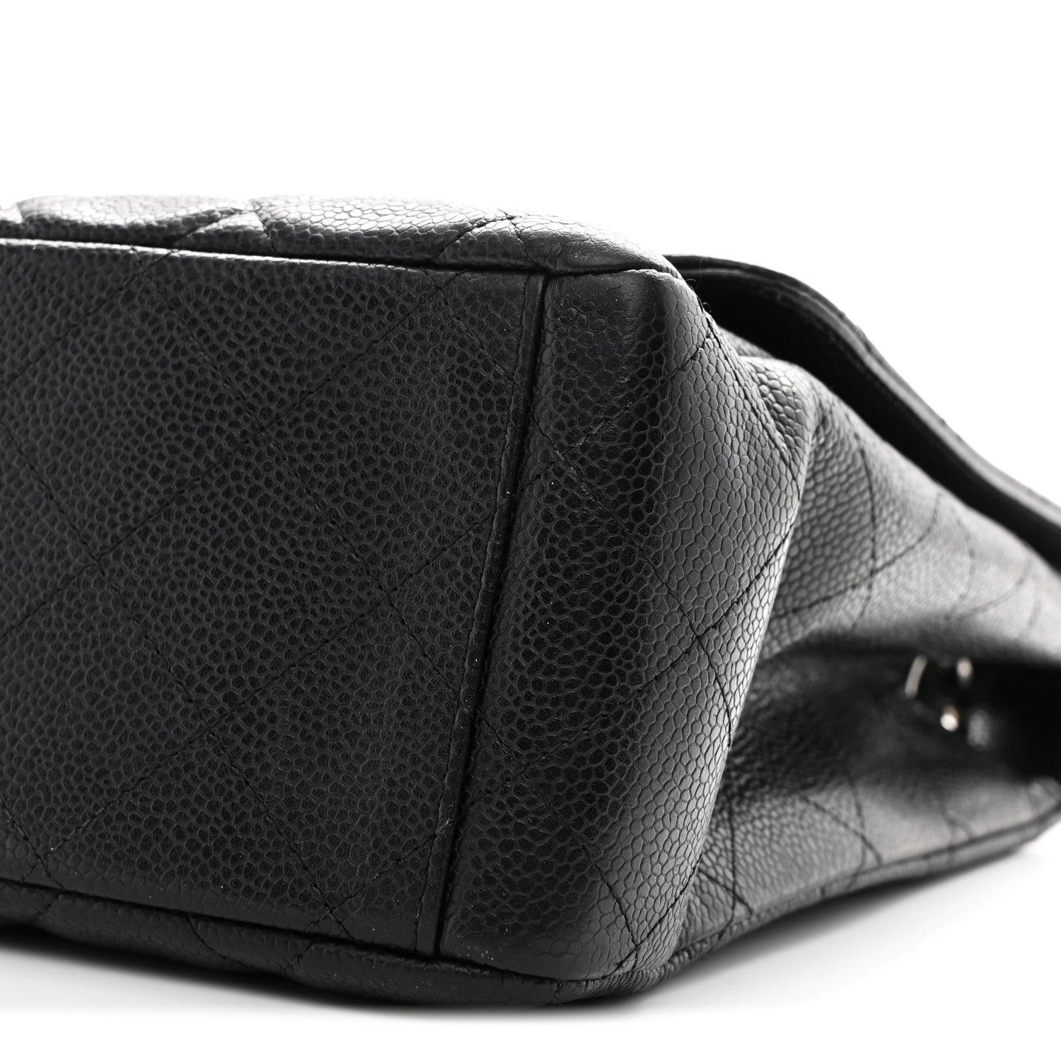Chanel Caviar Maxi Single Flap Black 19 of 19