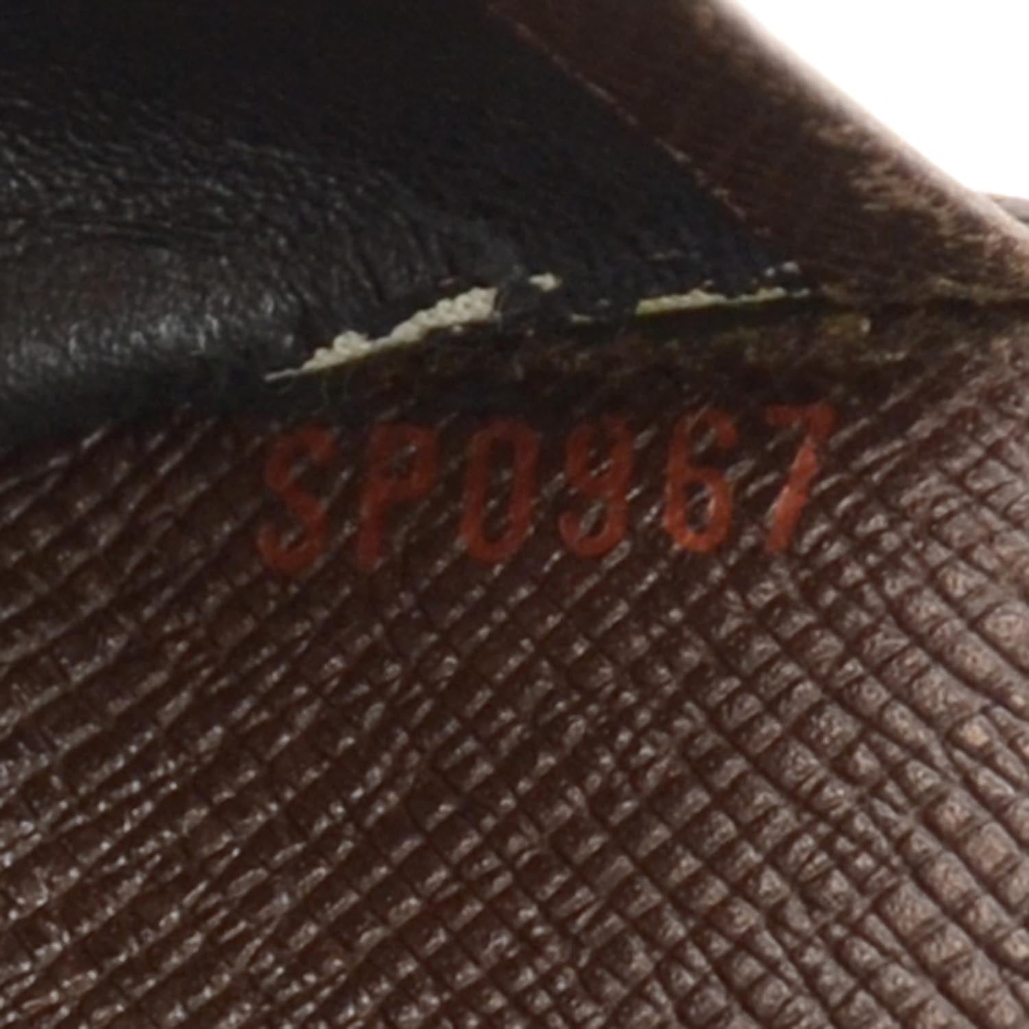 Louis Vuitton Damier Ebene Small Ring Agenda 5 of 7