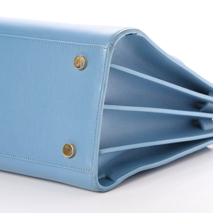 Saint Laurent Calfskin Small Sac De Jour Light Blue 9 of 11
