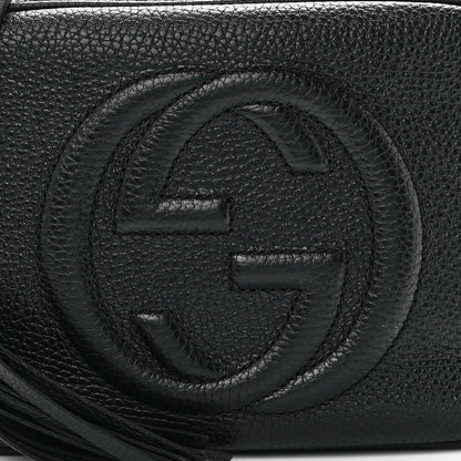Gucci Pebbled Calfskin Small Soho Disco Bag Black 9 of 12