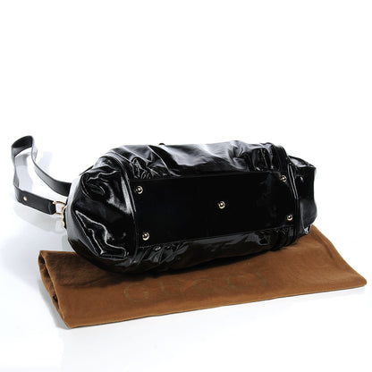 Gucci Dialux Pop Bamboo Top Handle Tote Black 4 of 7