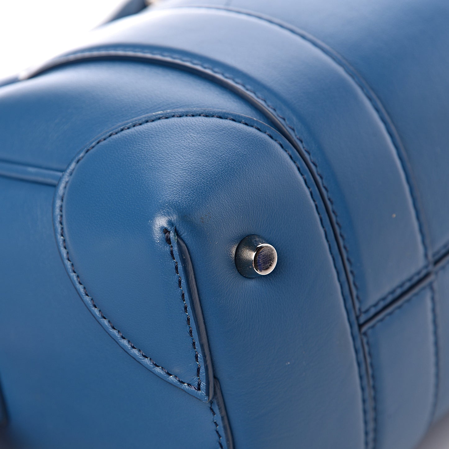 Calfskin Micro Lucrezia Blue