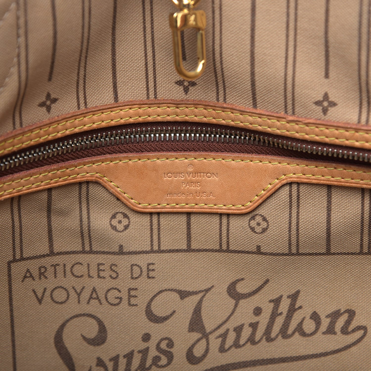 Louis Vuitton Monogram Neverfull MM 6 of 20
