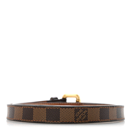 Louis Vuitton Damier Ebene 20mm Belt 80 32 2 of 11