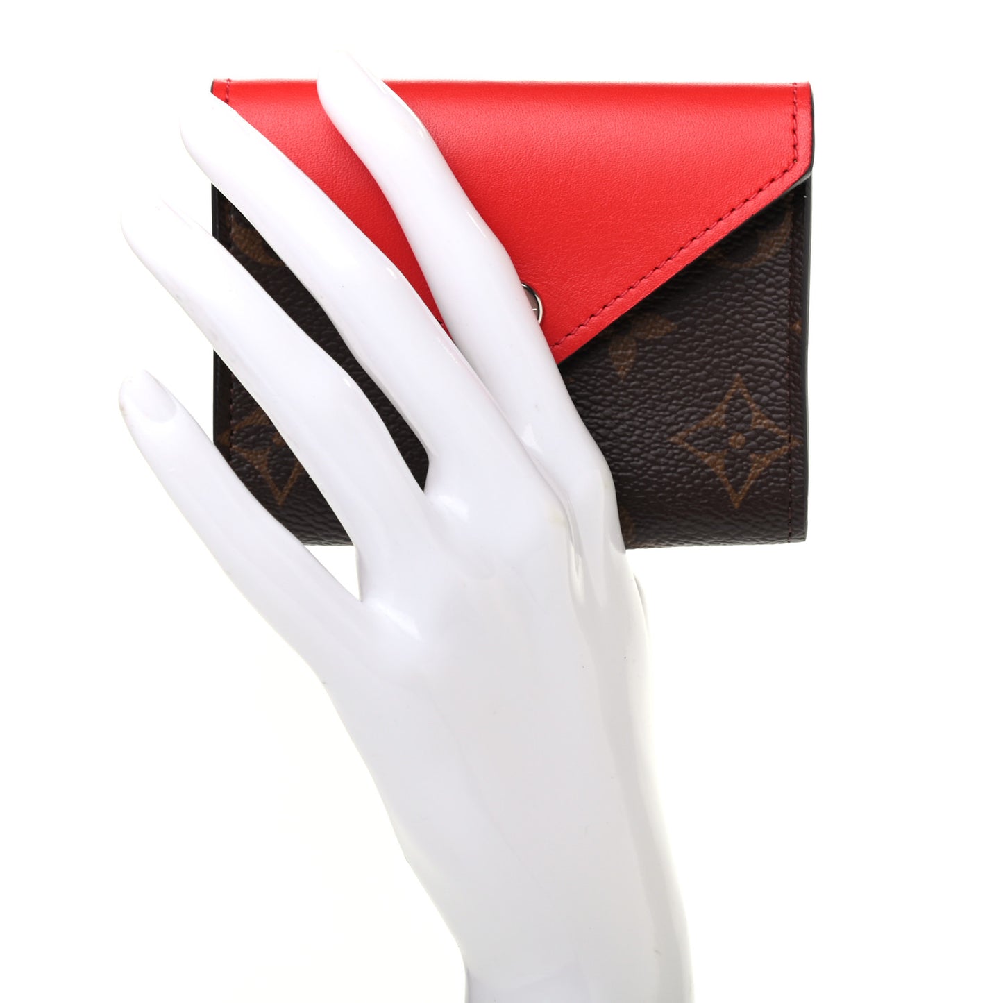 Monogram Arsene Playing Cards Pouch Red