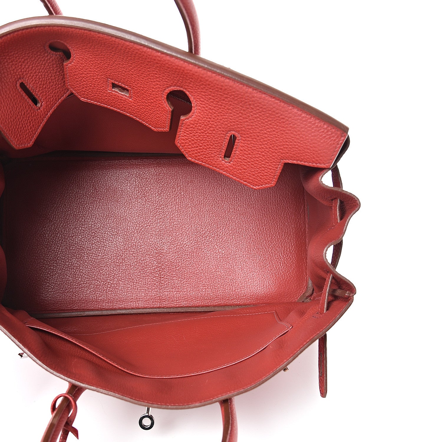 Hermes Togo Birkin 35 Rouge Casaque 12 of 42