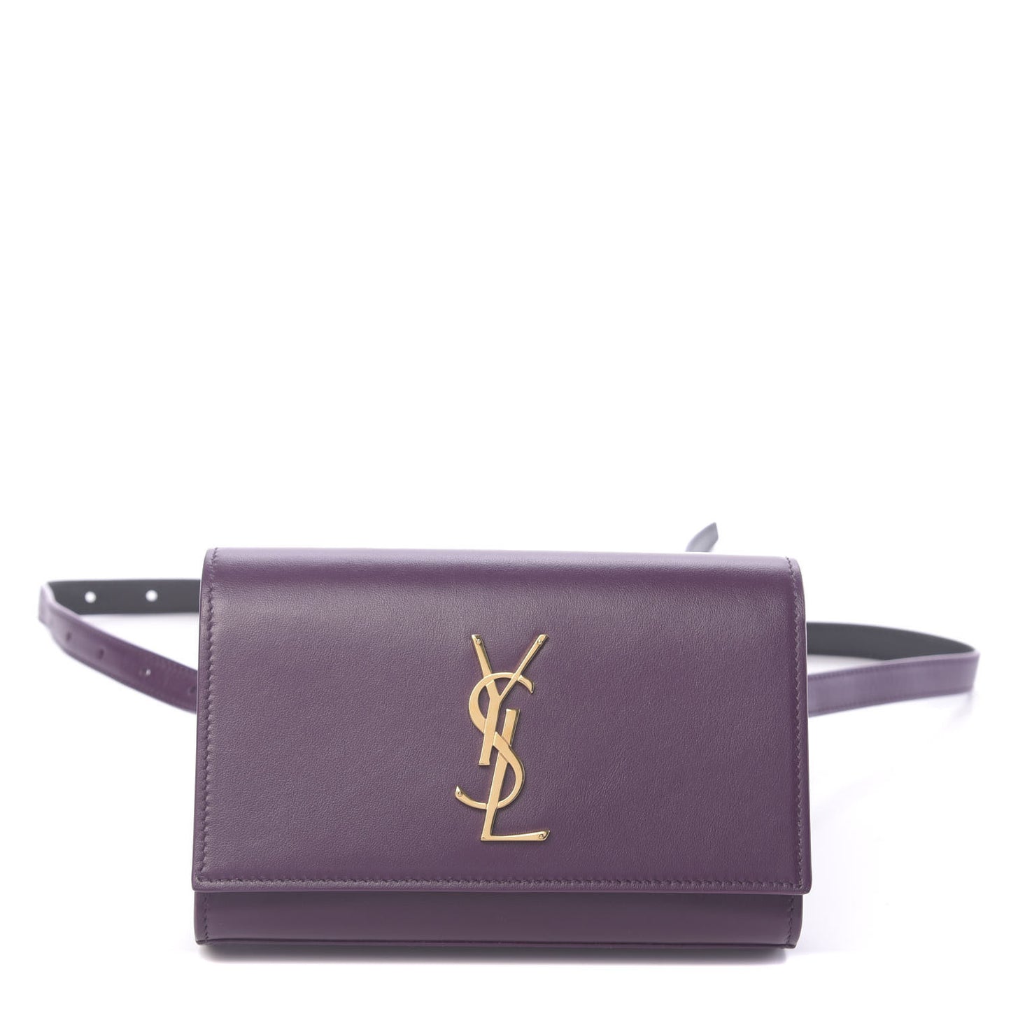 Smooth Calfskin Monogram Kate Belt Bag Purple