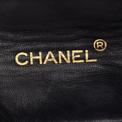 Chanel Lambskin Quilted Medium Single Flap Black 6 of 9