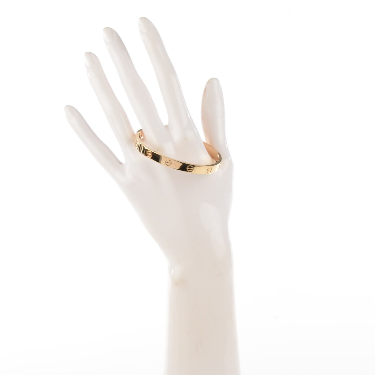 18K Yellow Gold LOVE Bracelet 17