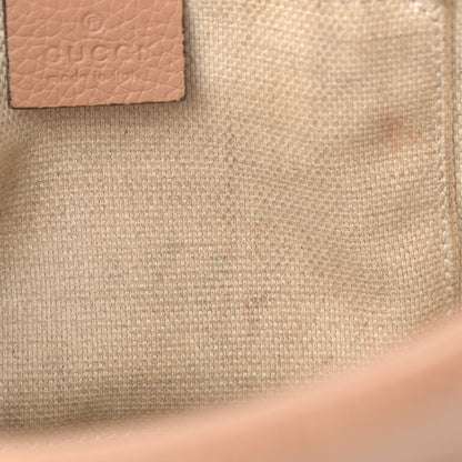 Gucci Pebbled Calfskin Small Soho Disco Bag Camelia 16 of 17