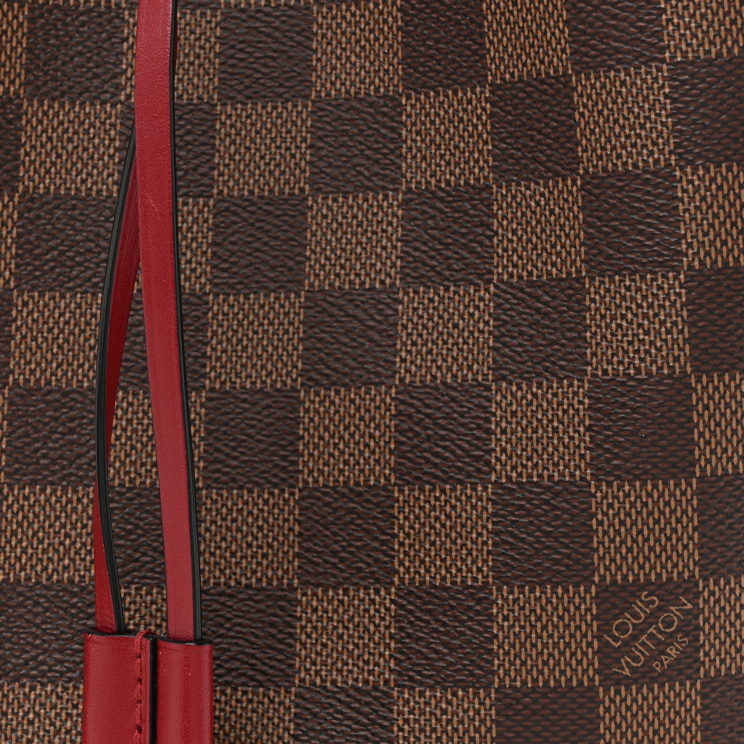 Damier Ebene Neonoe MM Cherry Berry