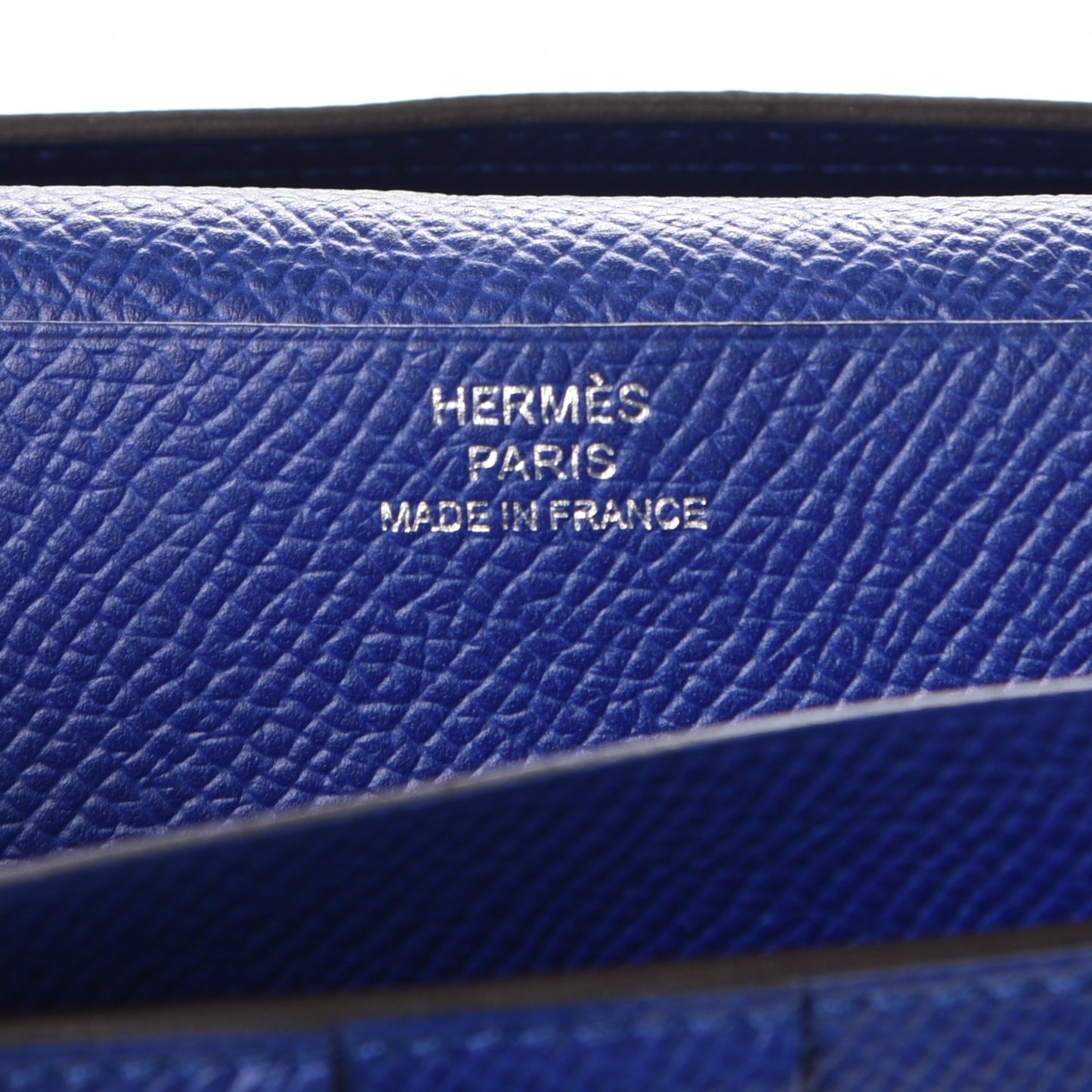 Epsom Bearn Gusset Wallet Bleu Electrique