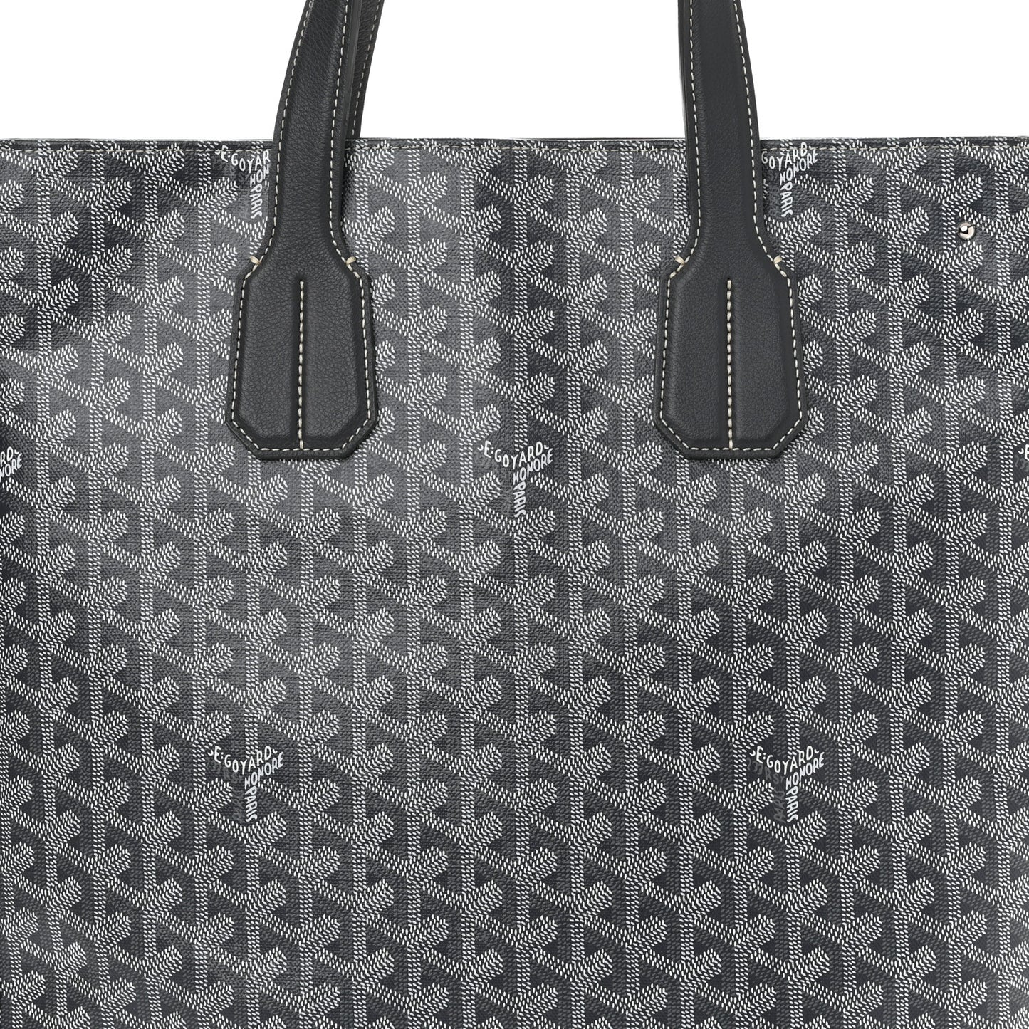 Goyardine Voltaire III Tote Grey