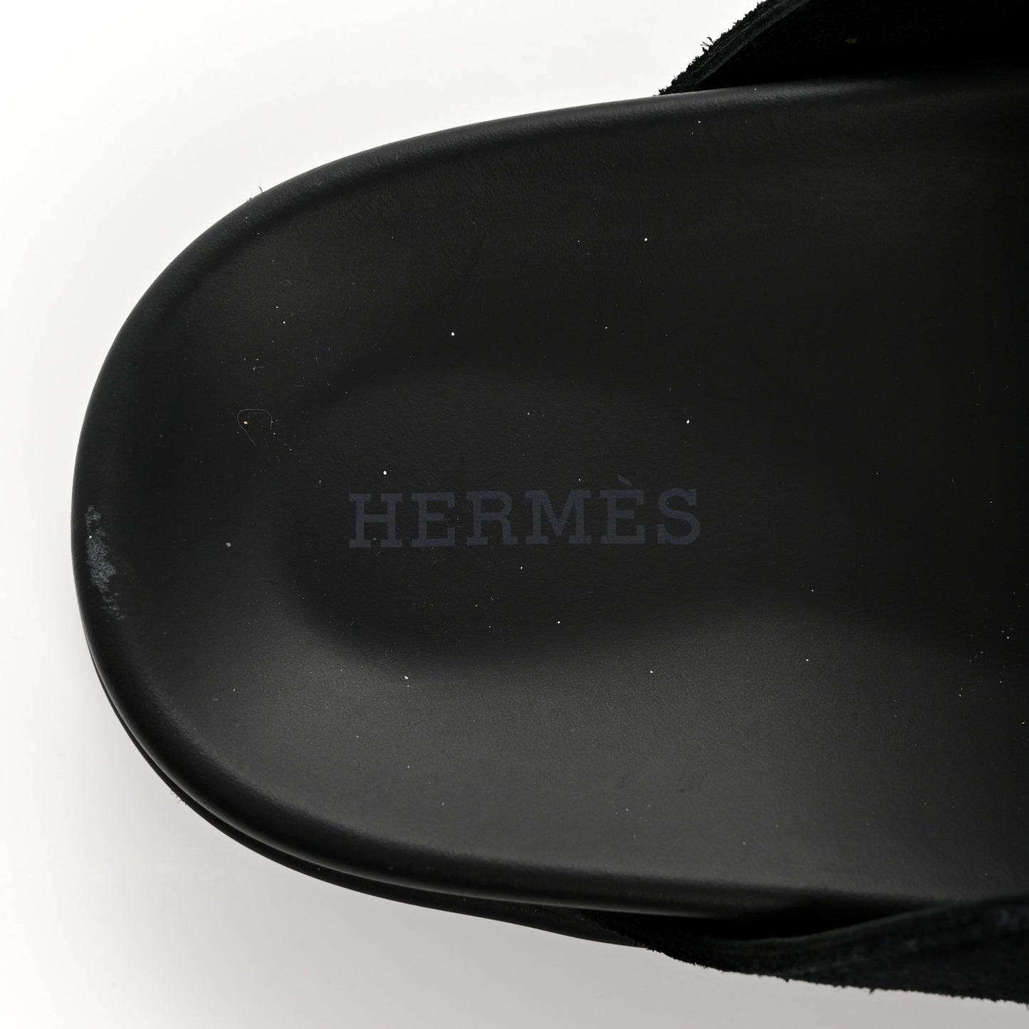 Suede Calfskin Go Mules 38.5 Black