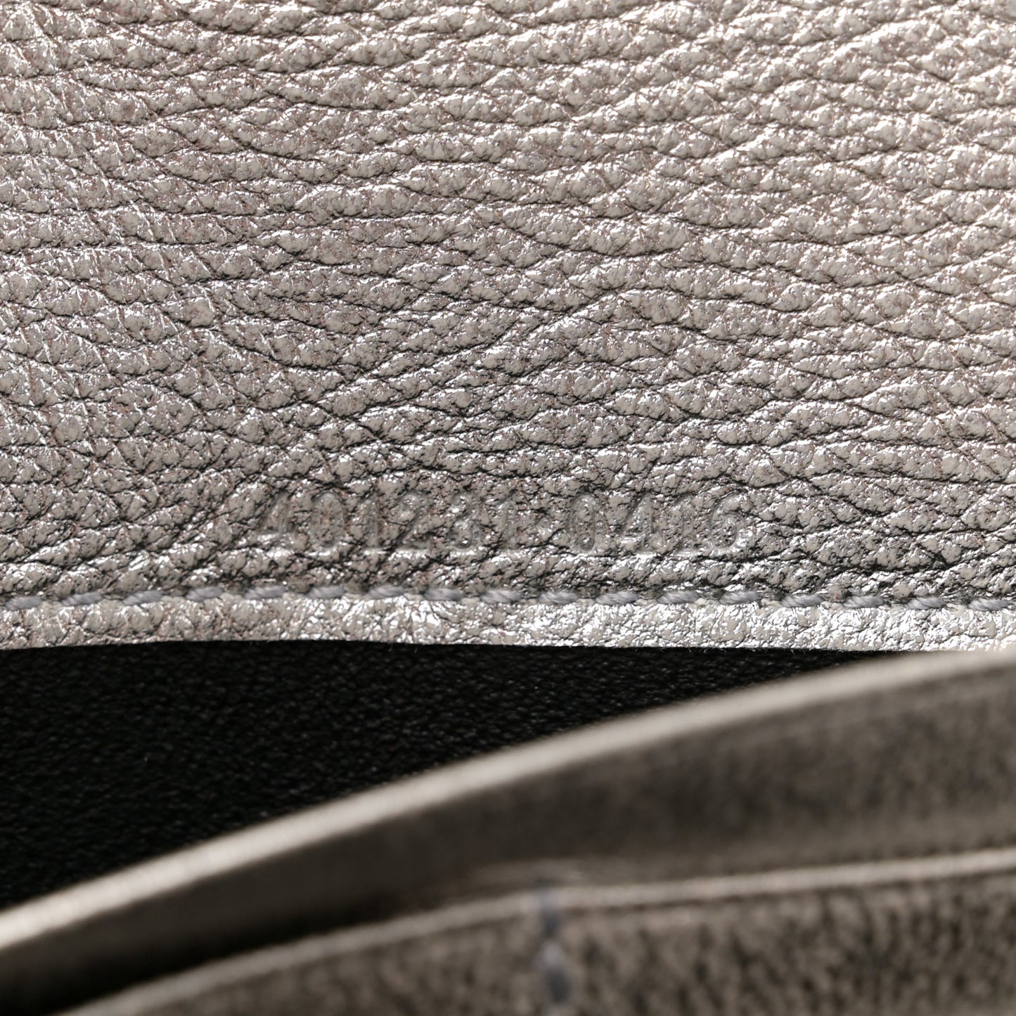 Lizard Mini Dionysus Chain Wallet Silver