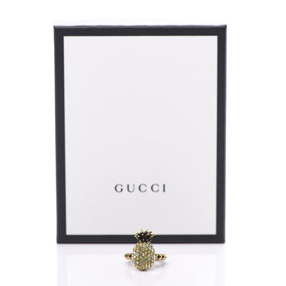 Gucci Crystal Pineapple Motif Ring M 7 of 7