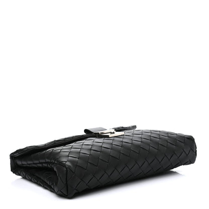 Bottega Veneta Nappa Intrecciato Portfolio Clutch Black 4 of 7