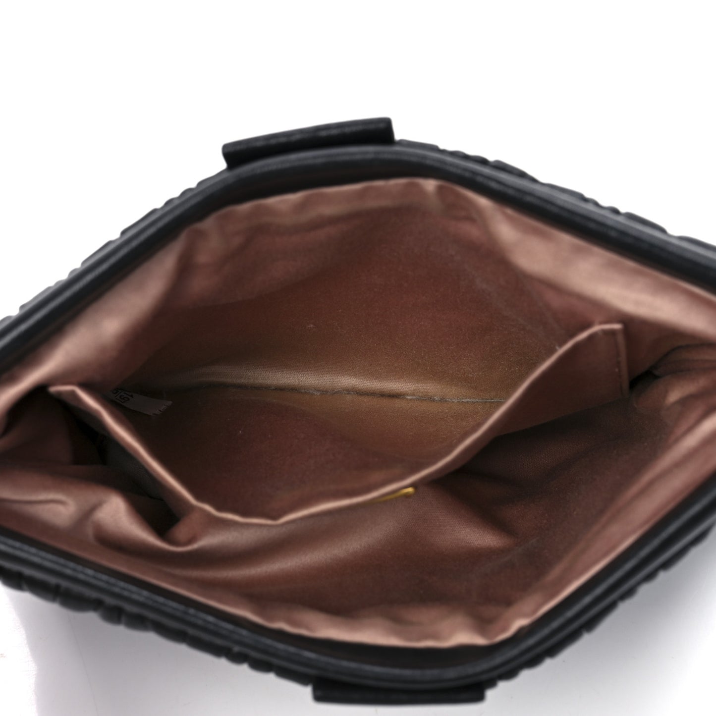 Nappa Matelasse Clutch Black