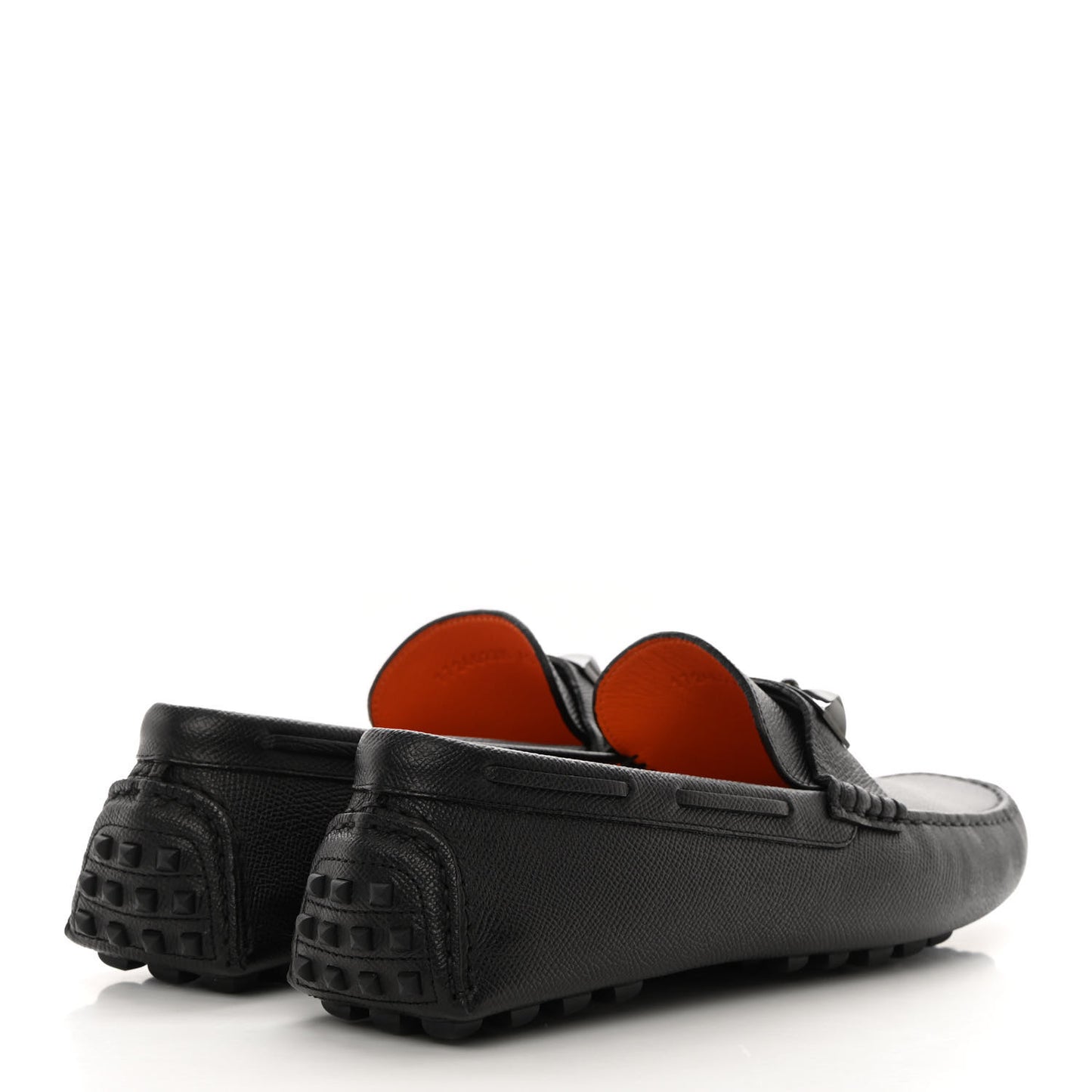 Epsom Mens Irving Driving Moccasin Loafers 41 Black