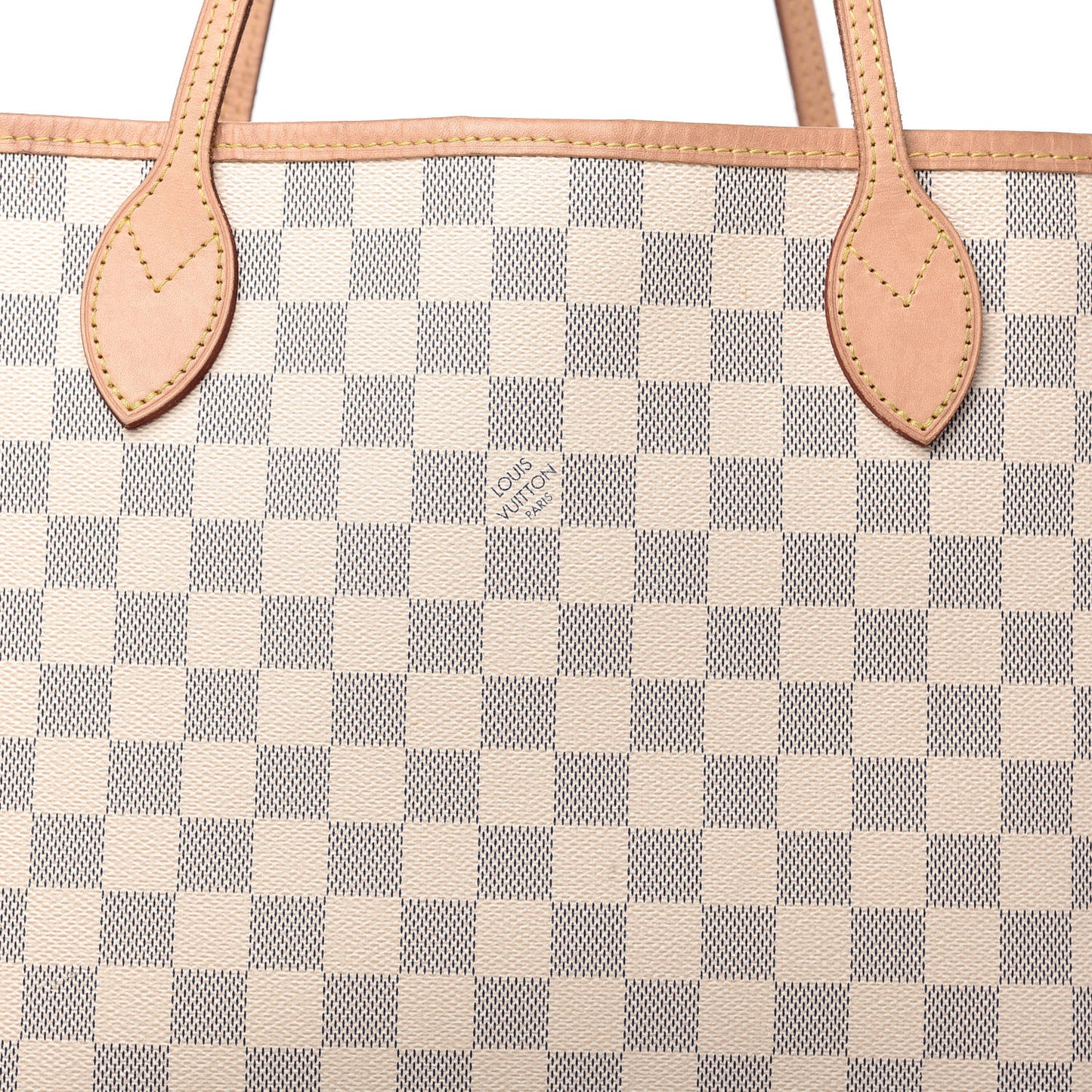 Damier Azur Neo Neverfull MM Rose Ballerine