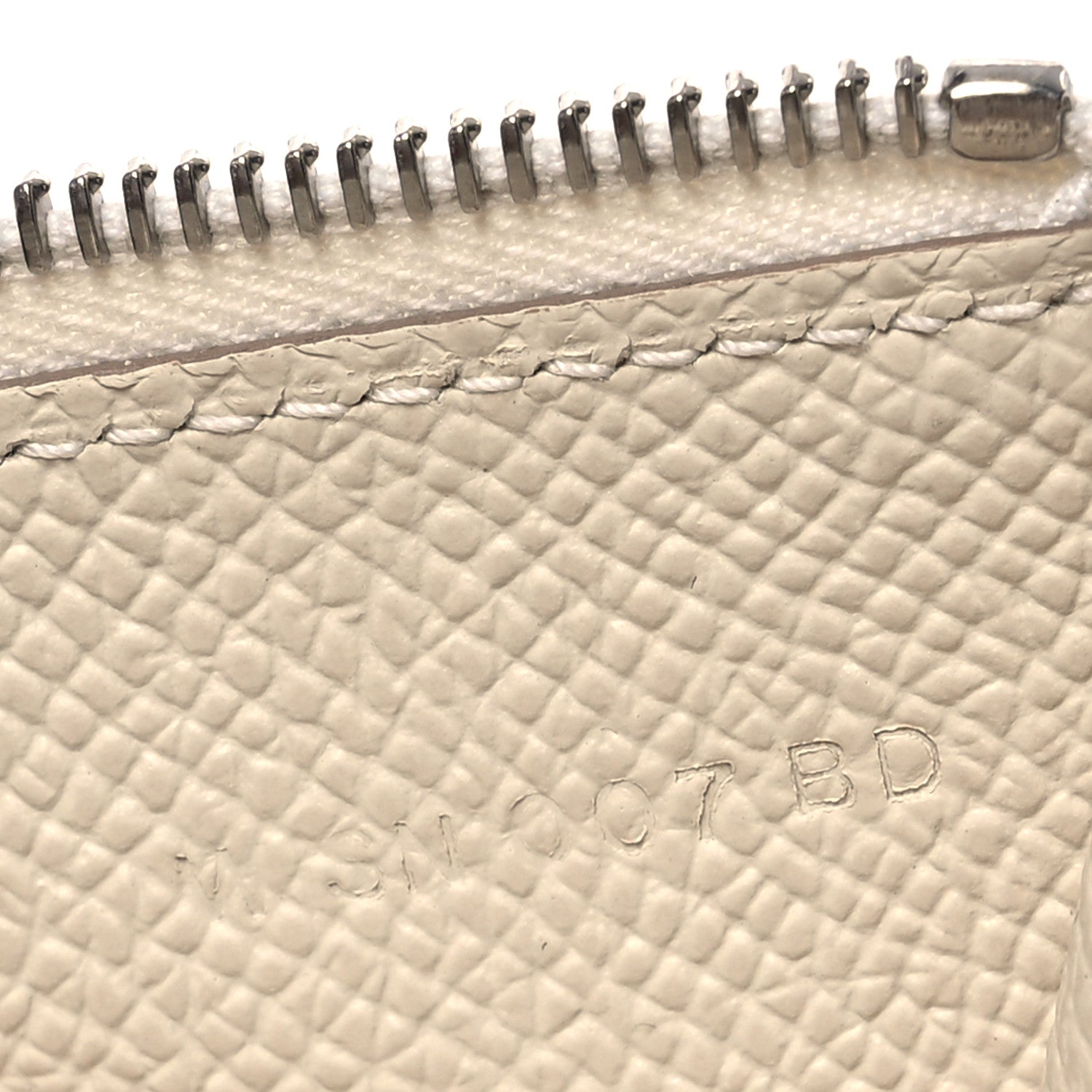 Hermes Epsom H Passant Compact Wallet Craie 10 of 10