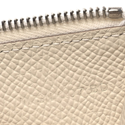 Hermes Epsom H Passant Compact Wallet Craie 10 of 10