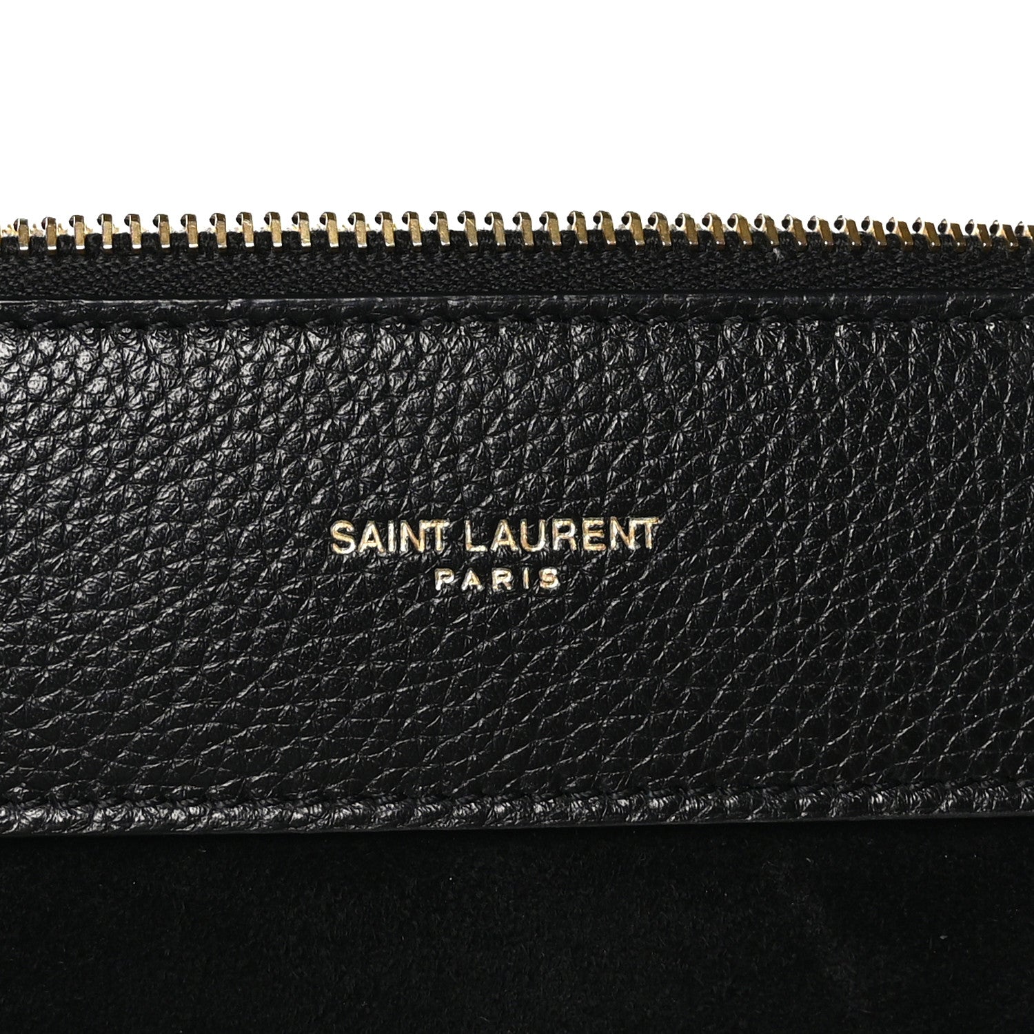 Saint Laurent Grained Calfskin Small Supple Sac De Jour Black 9 of 12