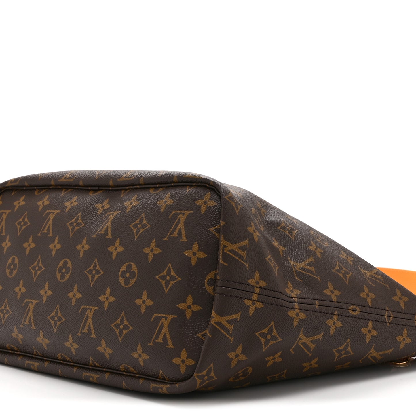 Monogram Inside Out Neverfull Bandouliere MM Jaune Safran