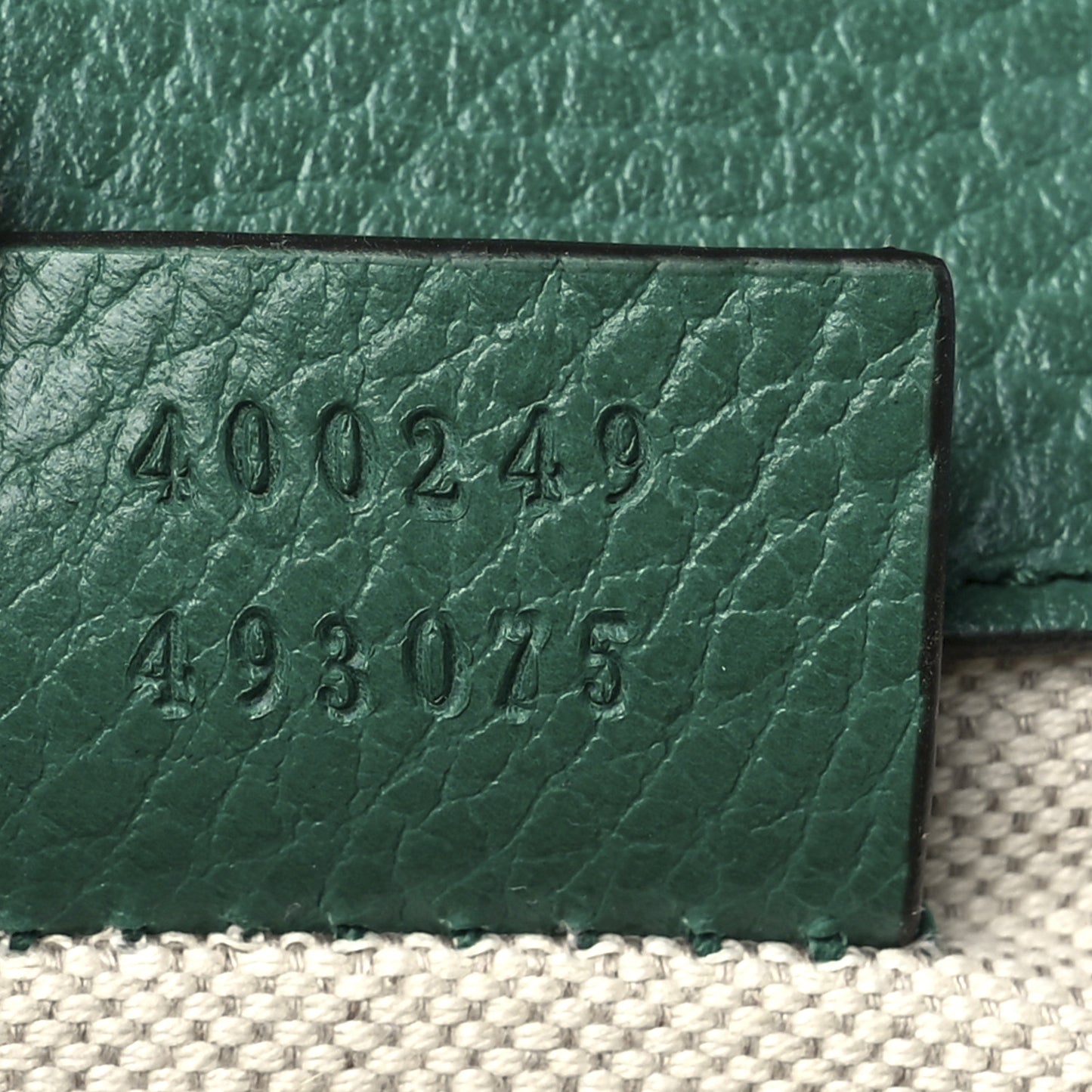 Pebbled Calfskin Small Dionysus Shoulder Bag Emerald