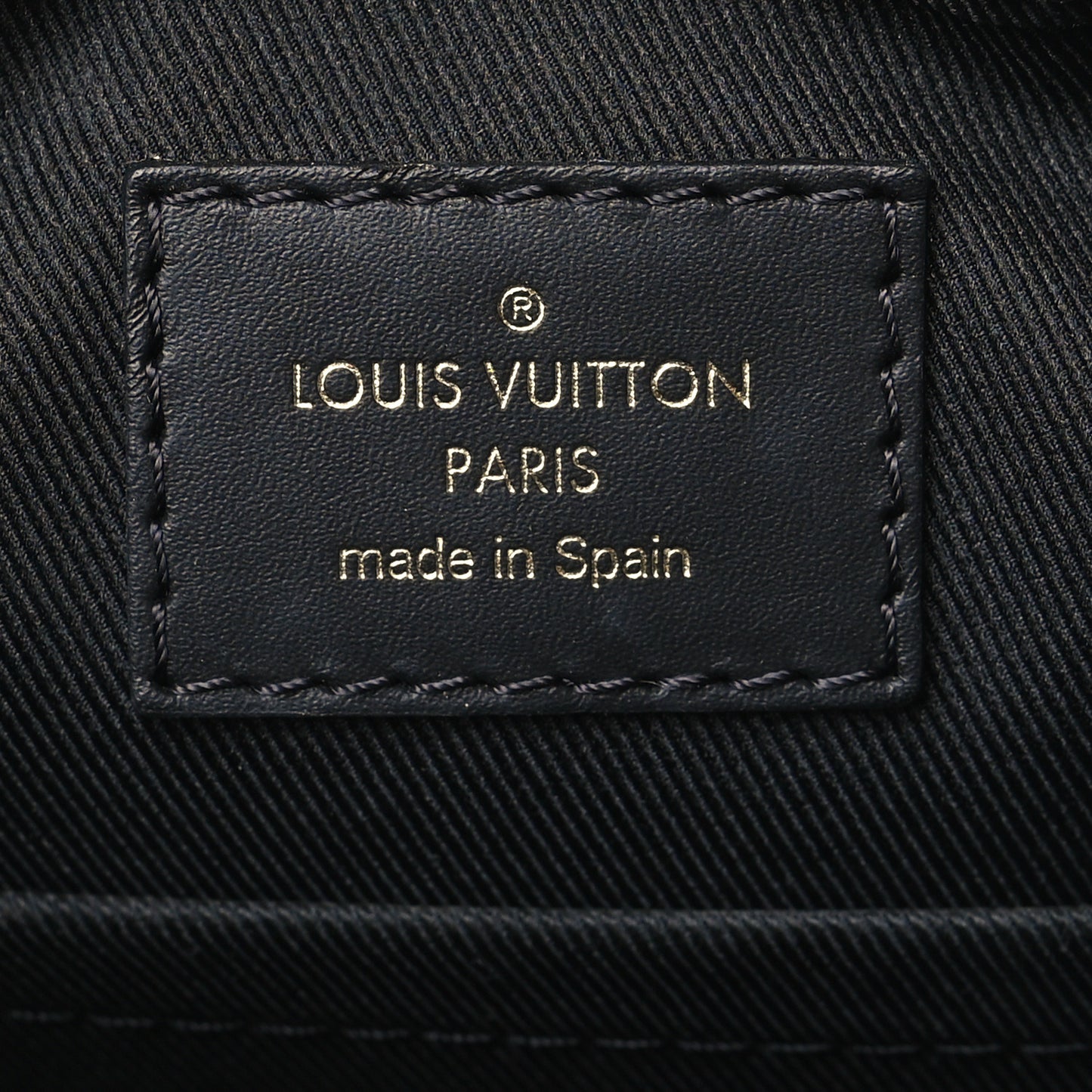 Monogram Saintonge Black