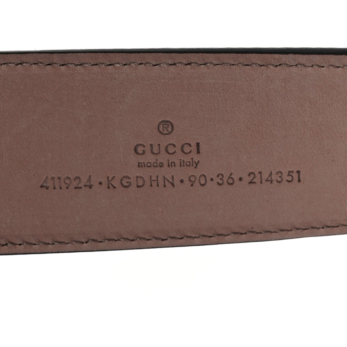 GG Supreme Monogram Selleria Calfskin Interlocking G 40mm Belt 90 36 Beige Ebony Cocoa