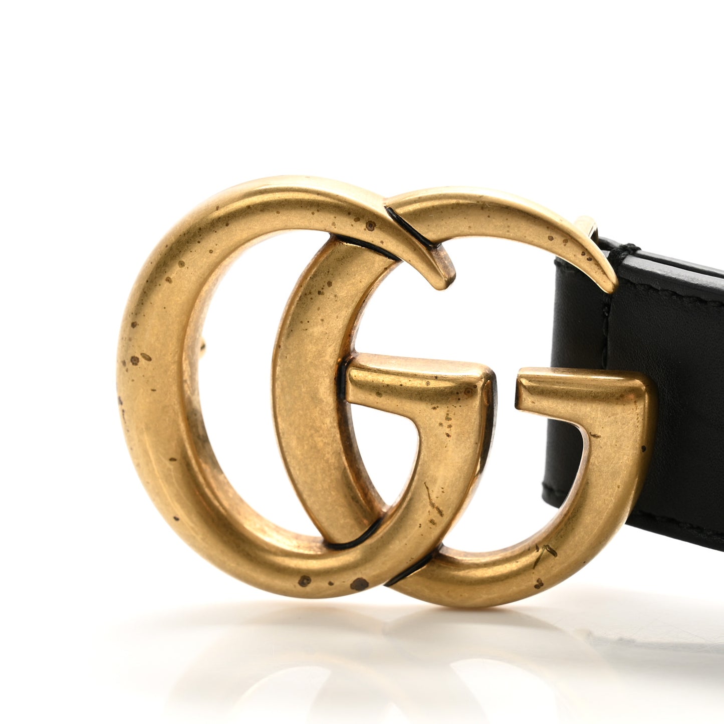 Calfskin Double G 40mm Belt 100 40 Black
