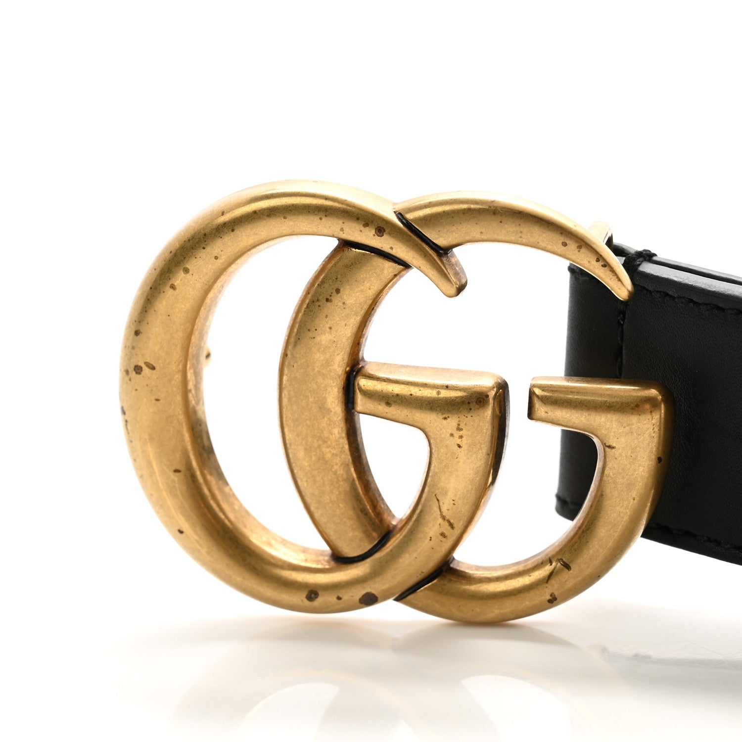 Gucci Calfskin Double G 40mm Belt 100 40 Black 7 of 8