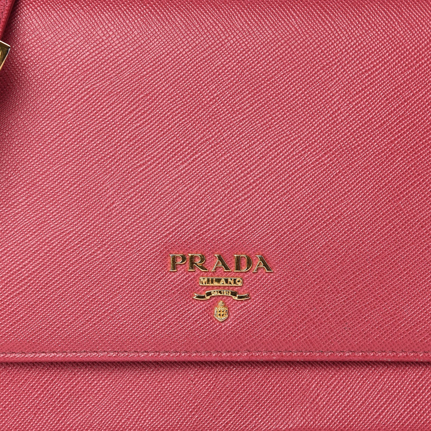 Saffiano Metal Flap Wallet with Strap Peonia
