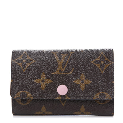 Louis Vuitton Monogram Multicles 6 Key Holder Rose Ballerine 1 of 8