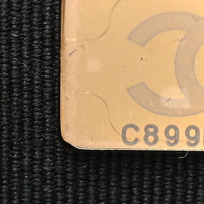 Chanel Lambskin Quilted Logo WOC Wallet On Chain Black 8 of 12