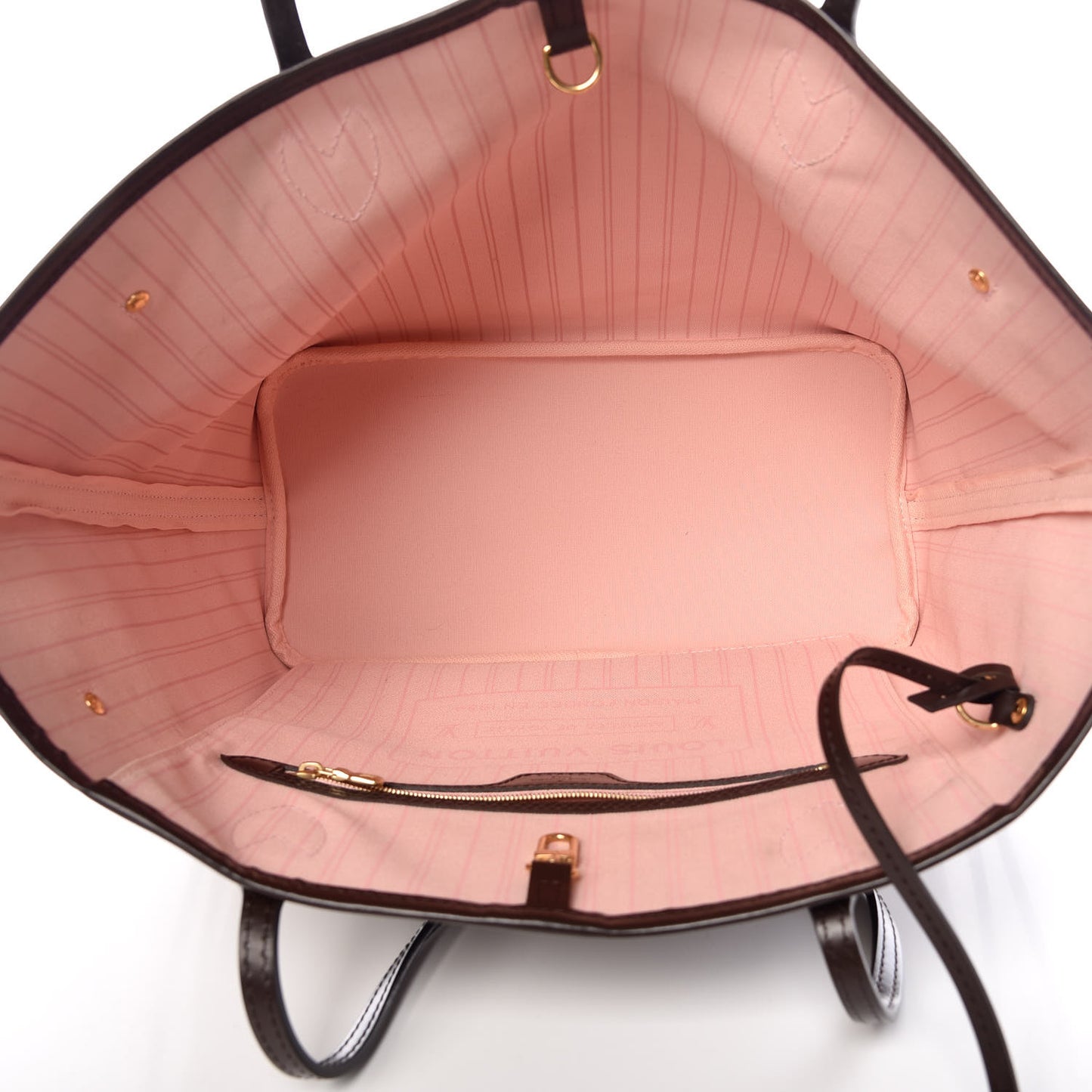Damier Ebene Neo Neverfull MM Rose Ballerine
