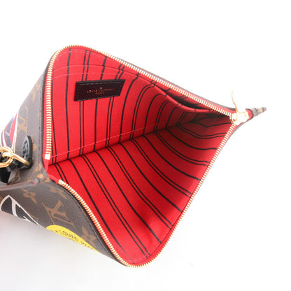 Louis Vuitton Monogram World Tour Neverfull MM GM Pochette 5 of 8