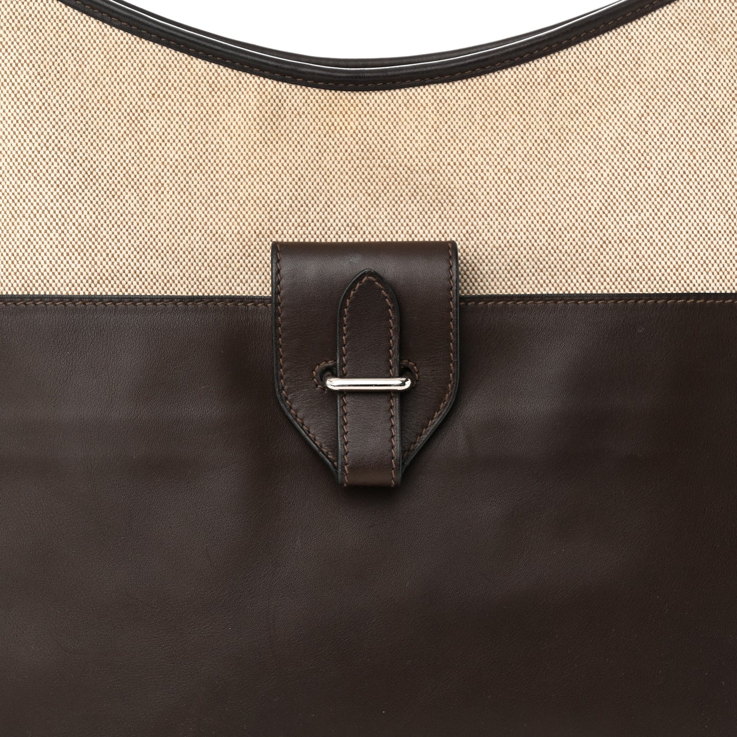 Toile Swift Jumping Shopping Bag Chocolate