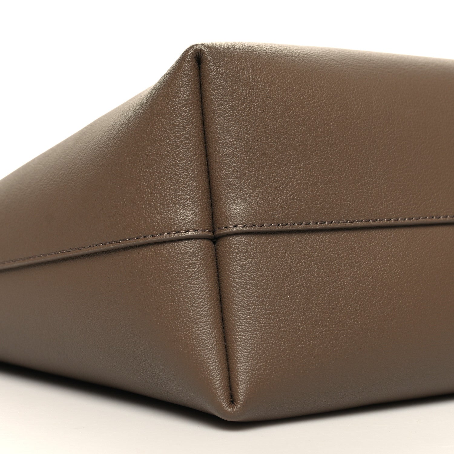 Saint Laurent Calfskin Large Shopping Tote Taupe 11 of 12