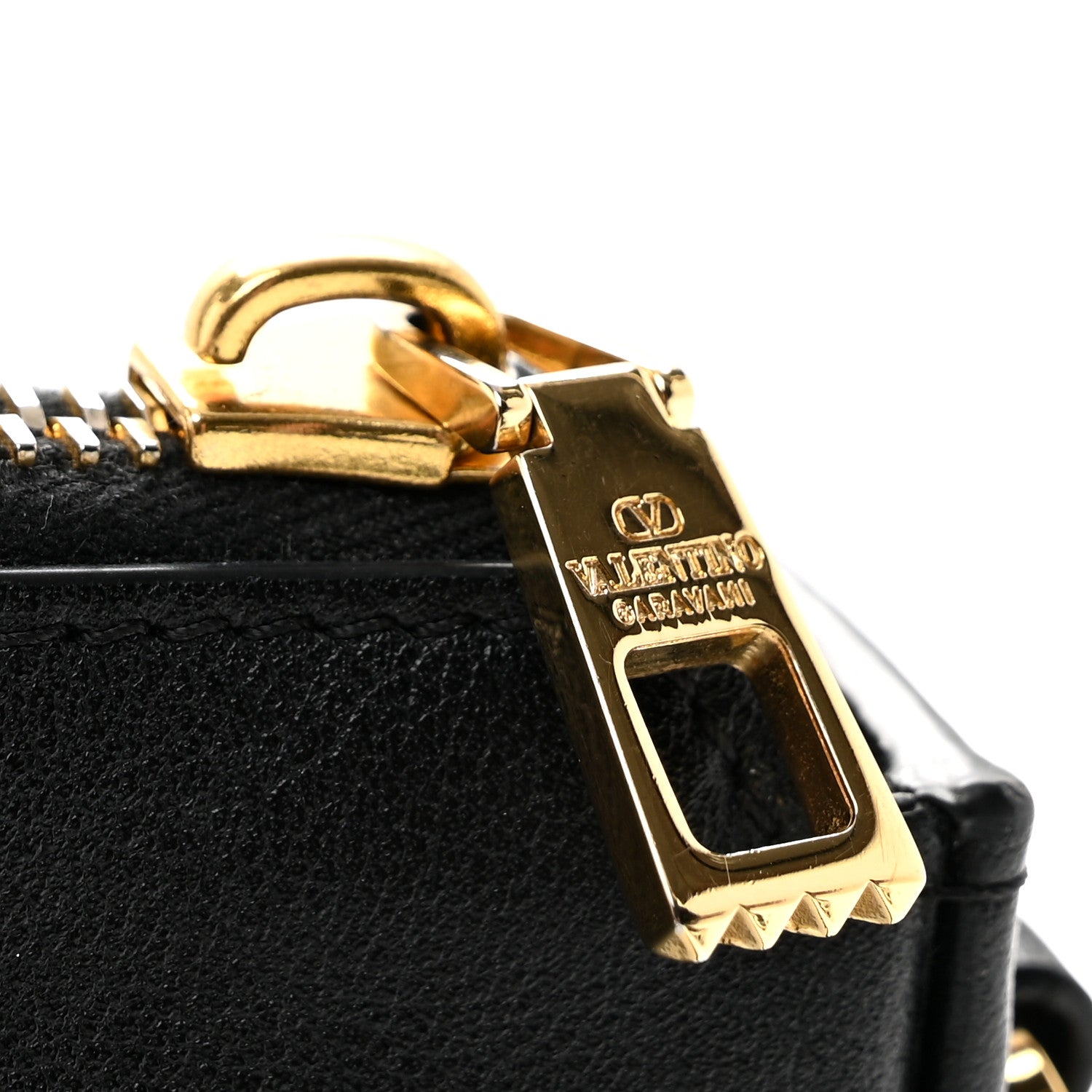 Valentino Garavani Calfskin Mini Vlogo Crossbody Bag Black 11 of 11