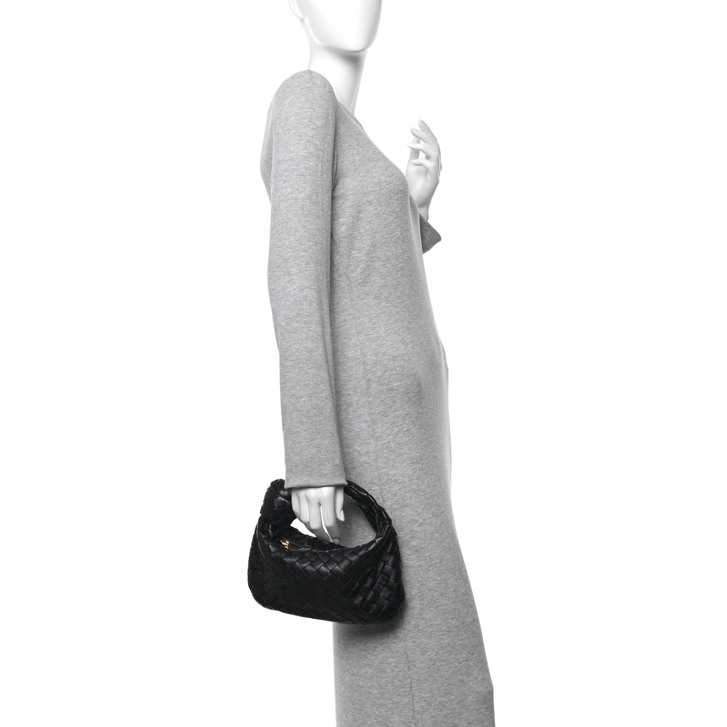 Nappa Intrecciato Mini Jodie Black
